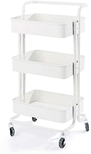 Carrito de cocina con ruedas multifuncional para organizar el salón y el hogar