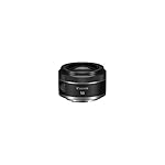 Canon RF50mm F1.8 STM Lens, Fixed Focal Length Prime Lens, Compatible with EOS R Series Mirrorless Cameras, Black