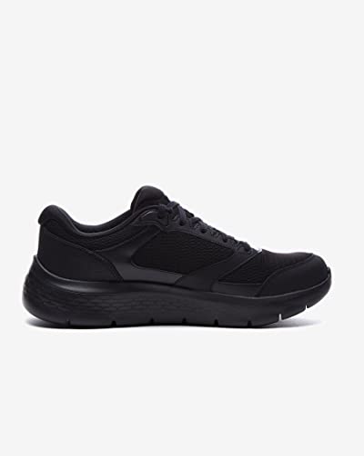 Image of Skechers Men Go Walk Flex Flat (BBK,9), Black