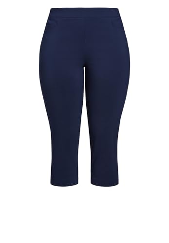 Women's Plus Size Super Stretch Crop Pant3