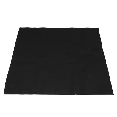 Mikinona Alfombrilla Aislante Acústica para Aire Acondicionado Exterior 1X1 M Algodón Fonoabsorbente Negro sin Adhesivo Protección Antilluvia y Reducción de Ruido por Goteo para Unidad