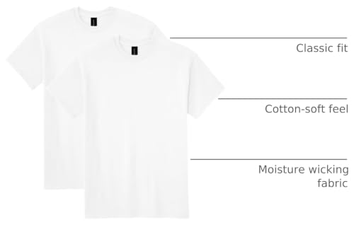 Image of Gildan Unisex-Adult DryBlend T-Shirt, Style G8000, Multipack