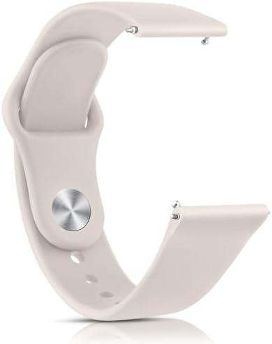 Tobfit Silicone Band for Fitbit Versa 2 Fitness Tracker, Soft Quick-Release Sport Strap for Fitbit Versa SE Fitness Tracker (Watch Not Included), Wristband with Metal Buckle for Men Women