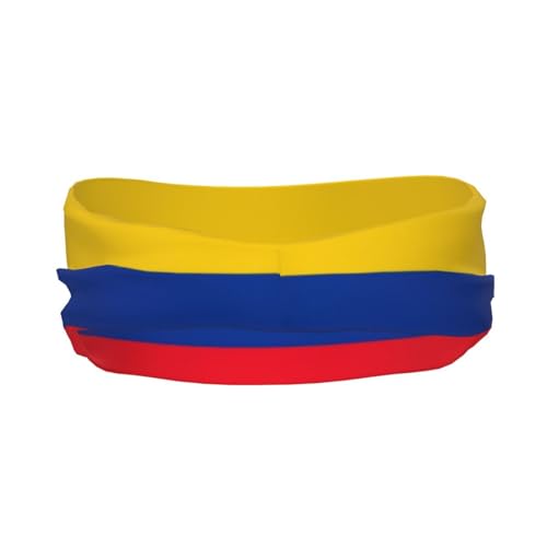 Image of Cute Flag Headbands Women Men Flag Sweatband Sports Headband for Running, Cycling, Yoga Gym, Working Out