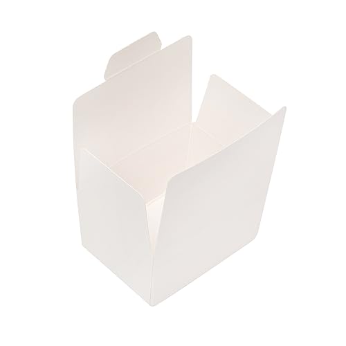 BrandNewCake® Caja de Bombones Brillante Blanca - 125 gramos - Pack de 25 Unidades