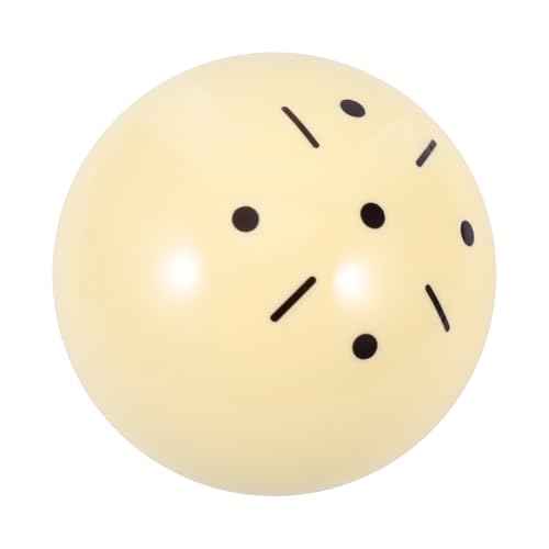 VICASKY Ball for 8-Ball Billiards White Pool Supplies Accurate Shots Smooth Surface