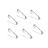 Didiseaon 50 Piezas Unidades Broches de Seguridad de Cierre Seguro para Fabricación de Joyas DIY Manualidades