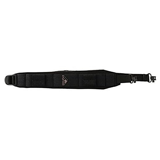 Butler Creek Comfort Stretch Alaskan Magnum Sling with Sewn-in Swivels, Black
