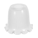 Installation facile : conçu pour un remplacement rapide, cet abat-jour en verre s’adapte facilement aux fentes des supports de suspension, aux abat-jour de lampes de table avec une ouverture de 4 cm, aux lampadaires et aux lustres