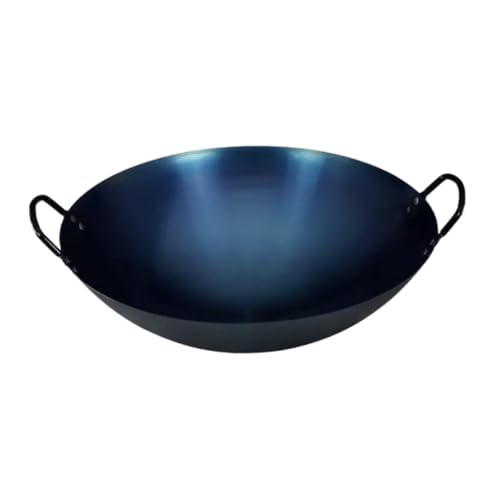 Wok de hierro tradicional sin recubrimiento 50 cm miniatura 7