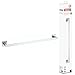 Price comparison product image tesa EXXCLUSIV Single Towel Rail - Self-Adhesive Towel Bar in Stainless-Steel Design - Wall-Mounted Towel Holder - Waterproof, incl. Power.Kit Adhesive Solution - 50mm x 630mm x 73mm