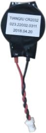 Batería Pilas CR2032 con Cable Dell 0X2YK6 miniatura 1