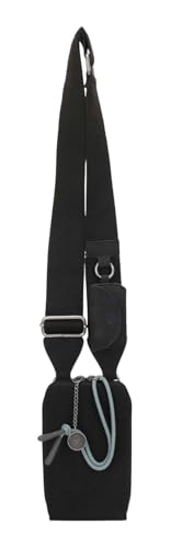 Sac à épaule bandoulière Fritzi aus Preußen Jozy noir avec chaîne élégante