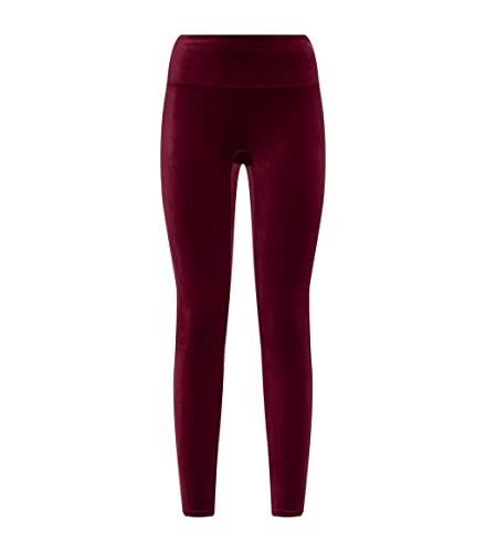 Spanx Damen Velvet Leggings Shapewear-Unterhose, Burgundy, S