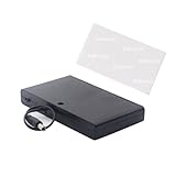 Neisouf Battery Pack for LED Neon Signs, 12V Output Battery Pack with Strong Back Adhesive, Good for Use in Places without Power