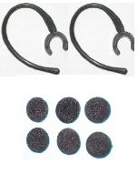 Bluetooth Headset "Ear Hook & Foam Buds" Universal Repair Kit. Money-back Guarantee. Hooks Will NOT Break! Compatible with 95% of Bluetooths: Samsung / Motorola / Lg-hbm / Plantronics / Jawbone (Prime) / Jabra / Sound Id/ Ps3 / Apple Designed & Manuf