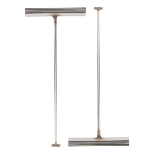 Ganchos T de acero inoxidable Tofficu de 2 unidades para tapas de alcantarilla