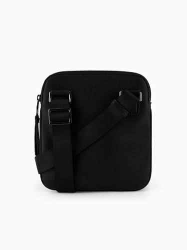 A | X ARMANI EXCHANGE mens Eco-leather Flat Crossbody BagCrossbody Bag3