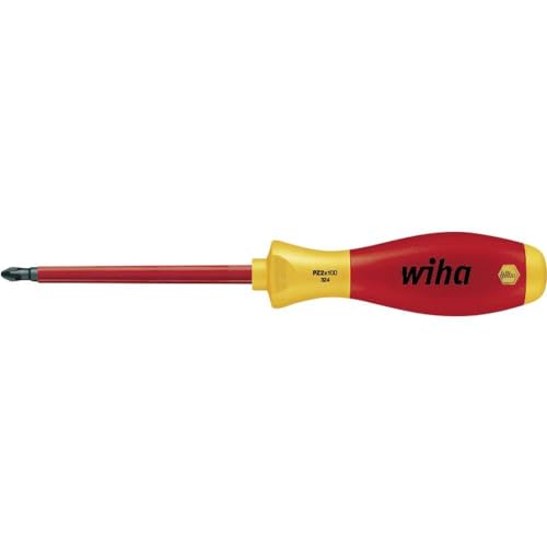 Wiha PZ1 x 80mm VDE Soft Finish Screwdriver
