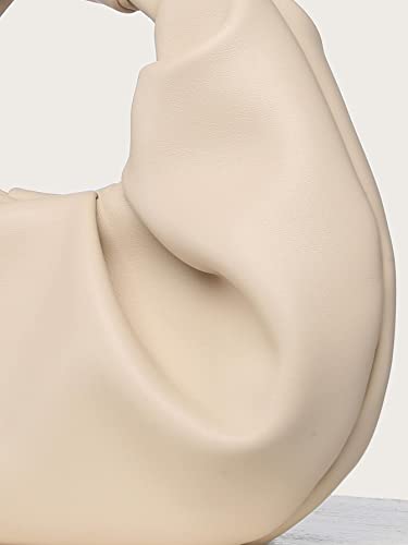 Verdusa Women's Ruched PU Leather Hobo Handbag Clutch Purse - Image 5