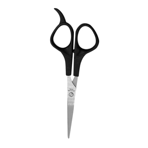 iplusmile Tijeras de Peluquería Profesional de Acero Inoxidable Afiladas y Duraderas para Cortar Pelo Recto y Entresacar para Barberos y Uso Doméstico