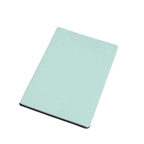 �m�[�g A5 Softcover Notebook, Containing 120 Pages, Water-resistant Cover, Comfortable To The Touch(Grass green-120pages)