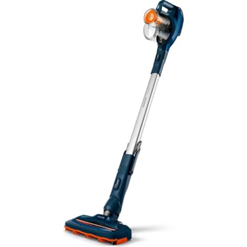 Philips Speedpro FC6724/01 - Escoba Aspiradora Vertical de Mano sin Cable, 2 en 1: Aspirador y Aspirador de Mano, 21,6 V, 40 min autonomía, Succión 180º