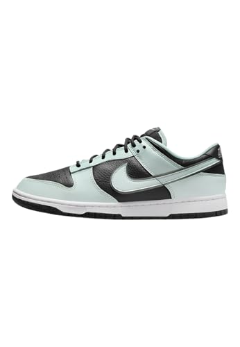 Nike Dunk Low Retro Premium Men's Shoes (FZ1670-001, Dark Smoke Grey/White/Barely Green) Size 10