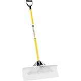 The Snowplow Plastic 24 in. W Snow Pusher - Total Qty: 4