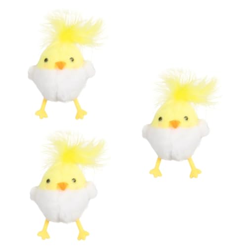 Porte-clés oiseau en peluche pour décorer les sacs d'école