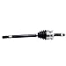 Detroit Axle - 4WD Front Left CV Axle for Jeep 99-04 Grand Cherokee, Driver Side CV Axle Shaft Assembly 1999 2000 2001 2002 2003 2004 Replacement