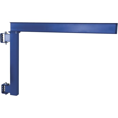 Vestil JIB-LC-20 Steel Low Clearance Tie Rod Jib 80 Inch I-Beam 2000 Lb. Capacity Blue cover