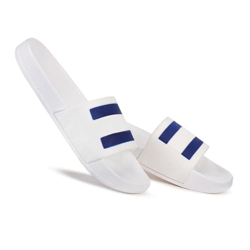 Image of Extra Soft Classic Casual with Regular wear with Ultra Soft & Flexibility Technology Slipper for Men's & Boy's White