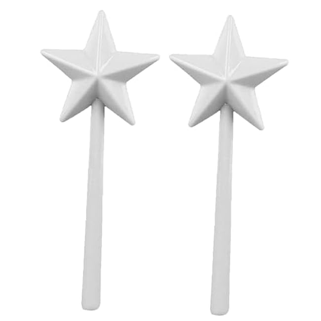 Wand Salt and Pepper Shakers,3 Holes Refillable Salt and Pepper Wand Shakers,Salt and Pepper Shaker Wand Spice Tool Seasoning Shaker Wand for Kitchen(white)