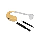 Walker's Ultra Ear BTE Lightweight Compact Adjustable Hunting Outdoor Sound Amplifier Hearing Enhancer, Ear Tips, Sound Tube & Batteries Included