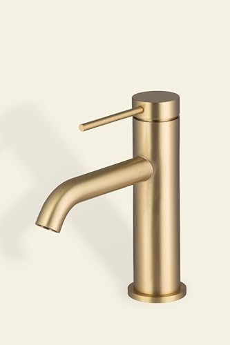 Mitigeur de lavabo eau chaude froide ELLIOT avec flexibles