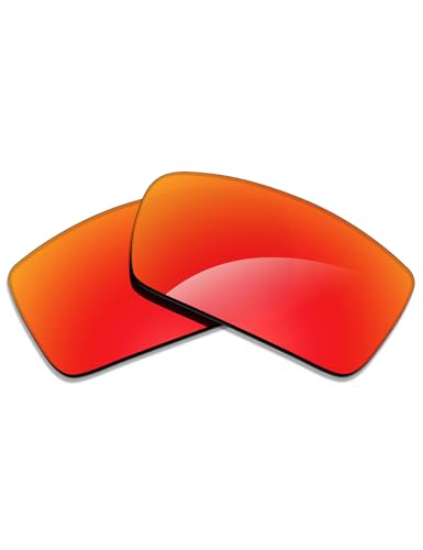 Image of Alphax Polarized Replacement Lenses for Oakley Gascan OO9014 60mm Sunglasses | Glare Reduction | Precision Cutting