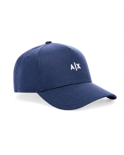 Image of Armani Exchange Men's Small Contrast Logo Baseball Hat