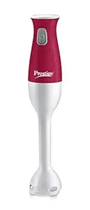 Prestige Plastic Hand Blender 250W, 250 Watt, Red