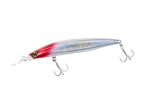 Daiwa LH125SDR Shoreline Shiner Z Set Upper Sea Bass Lure, Adel Redhead