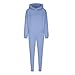 Womens 2 Piece Outfits Lounge Hoodie Sweatsuit Sets Oversized Sweatshirt Baggy Fall Fashion Sweatpants with Pockets Outdoor Blue