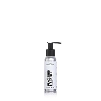 Flaxseed Medium Hold Hair Gel, 2.7 Floz, Unscented
