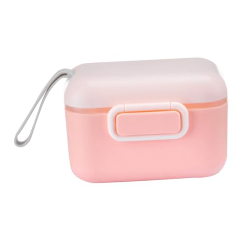 BIUDECO 携帯用粉ミルクボックス 旅行フォーミュラコンテナ スクープを使用したフォーミュラ 調乳 旅行用フォーミュラコンテナ 離乳食容器 Pp ランダムカラー