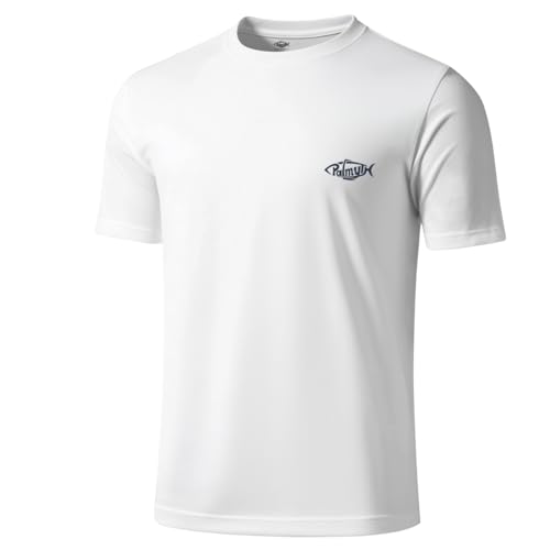 Palmyth Fishing Shirts for Men Sun Protection Shirts Short Sleeve UPF 50+ T-Shirt Tee Quick Dry2