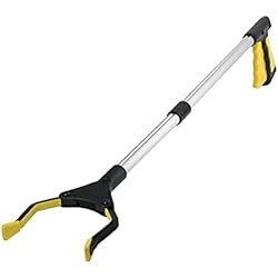 Awsuc Pinzas Extensibles Larga, Alcanzar Objetos 82cm Herramienta de Captura Plegable, Brazo Más Largo para Recoger Basura, para los Viejos, Discapacitados y Trabajadores Sanitarios