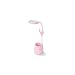 Produktbild DIAOD Einstellbare Schreibtischlampe - Kinder Studenten Lernen Tischlampe für die Arbeit Büro Lesen LED dekorative Nachttischlampe Dekor (Baby Pink)