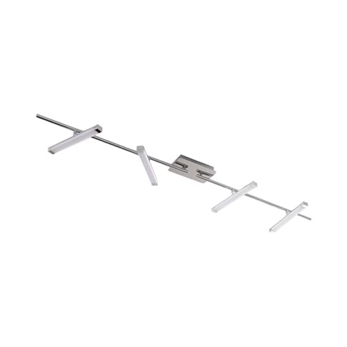 Lindby LED Deckenleuchte Pilou dimmbar (Modern) in Chrom aus Metall (4 flammig,) - Lampe Deckenlampe Küchenleuchte Lindby LED Deckenleuchte Pilou dimmbar (Modern) in Chrom aus Metall (4 flammig,) - Lampe Deckenlampe Küchenleuchte
