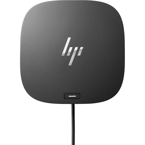 Image of HP USB-C Dock G5, 8-in-1 Laptop Docking Station with 3 Monitors 4K Display, Ethernet Port, 5 USB Ports, HDMI, 2 Displayport for Laptop, PC, MacOS, ChromeOS, Windows 10, Windows 11