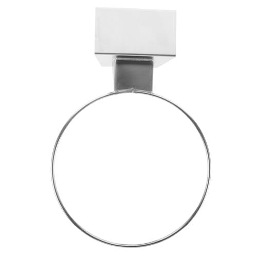 EXHUMKY Soporte Para Colador De Cocina Estante Para Ollas Neto Cacerola Sartén Wok Fabricante De Crepes Fútbol Americano Junta Estante De Almacenamiento Deportivo Acero Inoxidable Silver