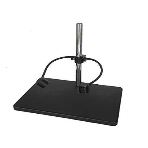 Microscope 22-32MM 3W Dual Gooseneck Lights 2 X12 LED Bulb Goose Neck Illuminator Lamp for Stereo Microscope Camera Magnifier(25.5mm Diameter)